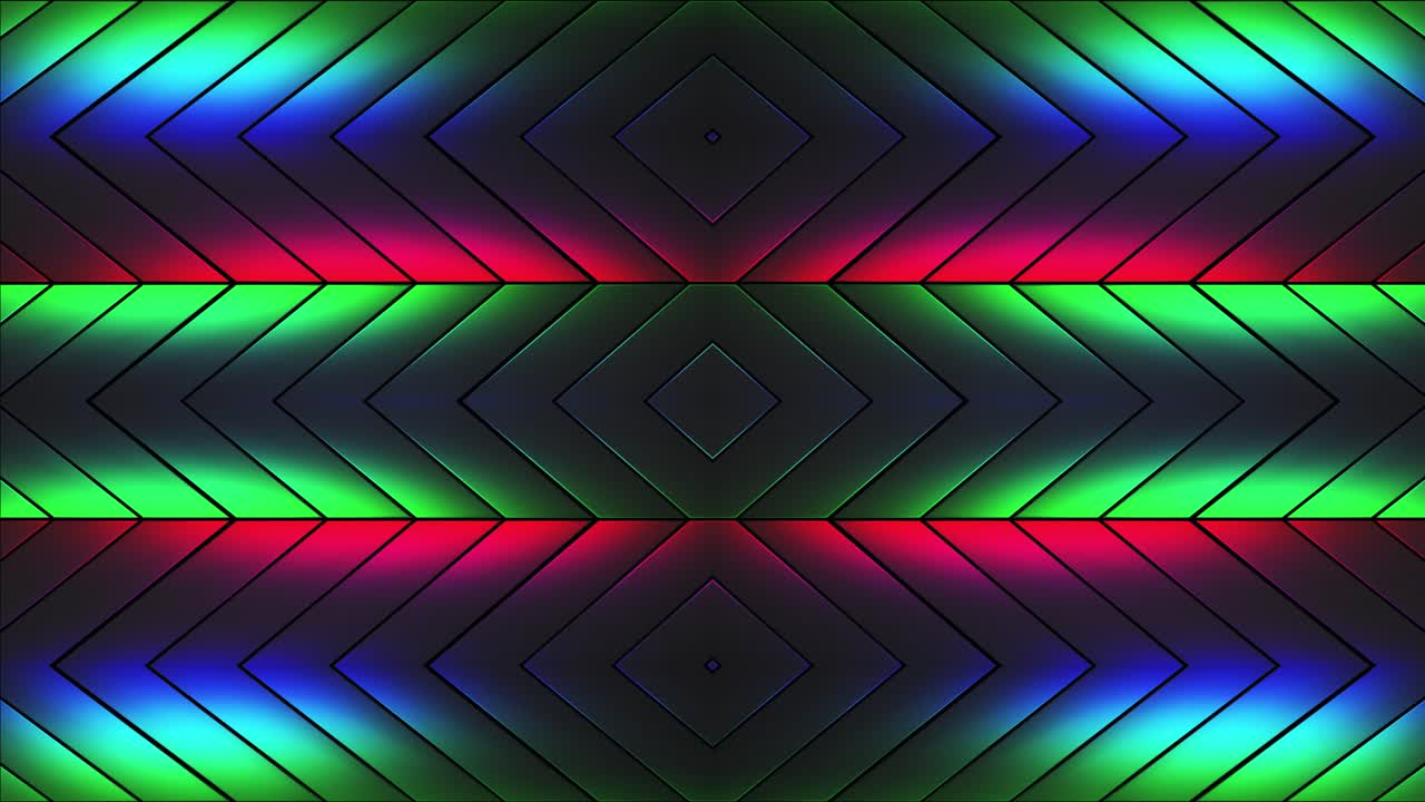 Motivo geometrico astratto luminoso