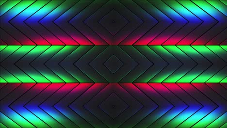 patrón geométrico resplandeciente abstracto