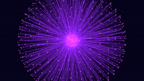 radiant burst dynamic purple and pink explosion