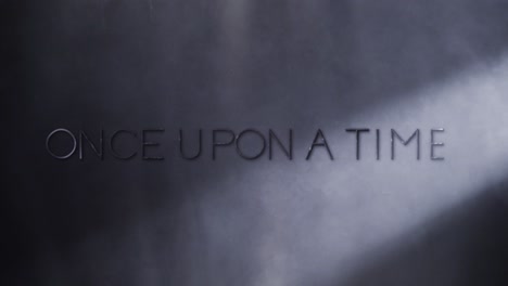 once upon a time story intro or opening animation film