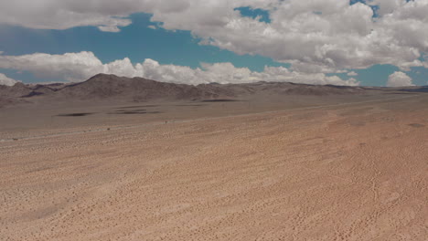 the mojave desert in california, next to the i-15 highway