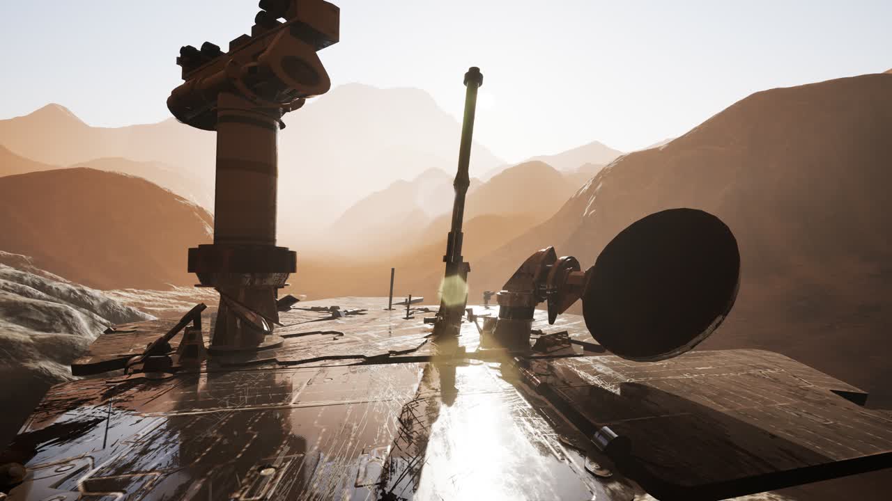 ⁇ 은 행성의 표면을 탐사하는 화성의 기회