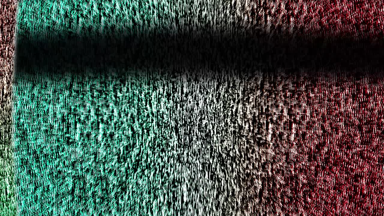 4k loop television interference pattern caused by satellite signal interference background glitch