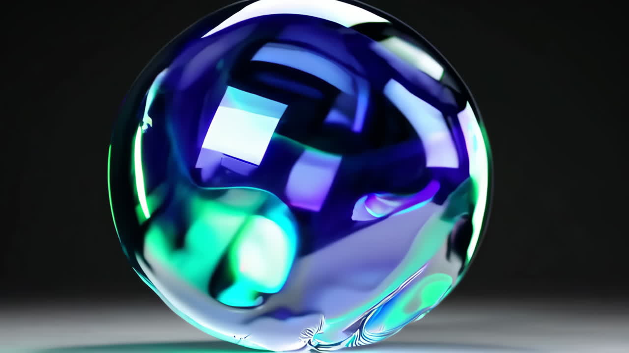 Abstraktní skleněné plastiky