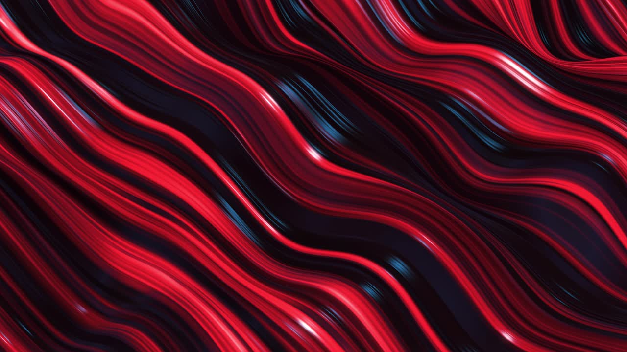 Linea d'onda al neon rossa astratta archiviata