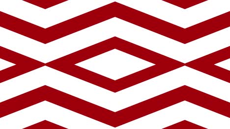 animación de línea geométrica bucle de fondo rojo