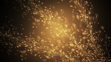 abstract floral background animation