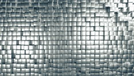 abstract metal cube pattern background