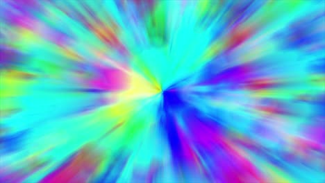 abstract colorful burst