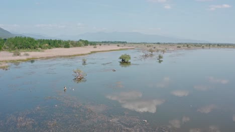 Aerial-clips-filmed-at-Lake-Kerkini---Mount-Beles-in-Northern-Greece