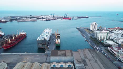 The-principal-port-of-Veracruz-in-Mexico