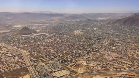 flight over tijuana