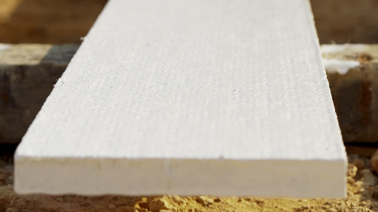 Assisti a un meticoloso processo di pittura in un cantiere, che mostra precisione e maestria artigianale.