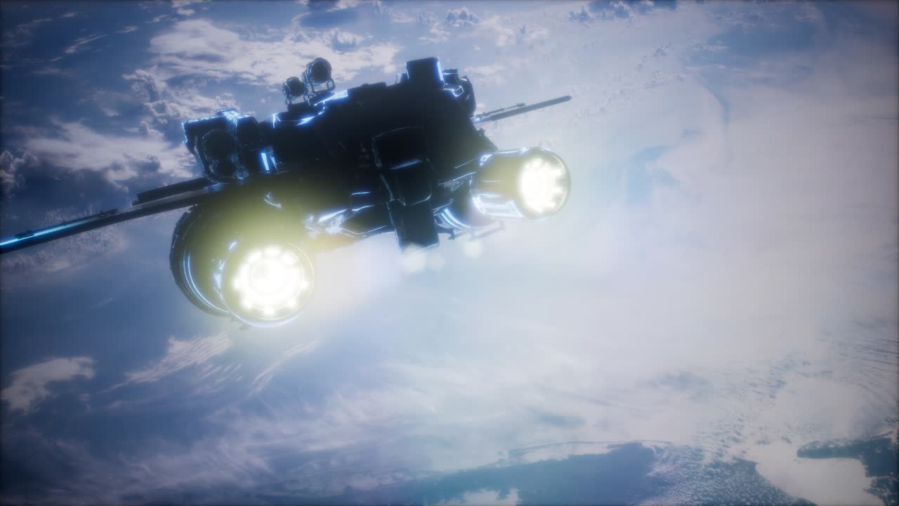 Transbordador espacial despegando en una misión