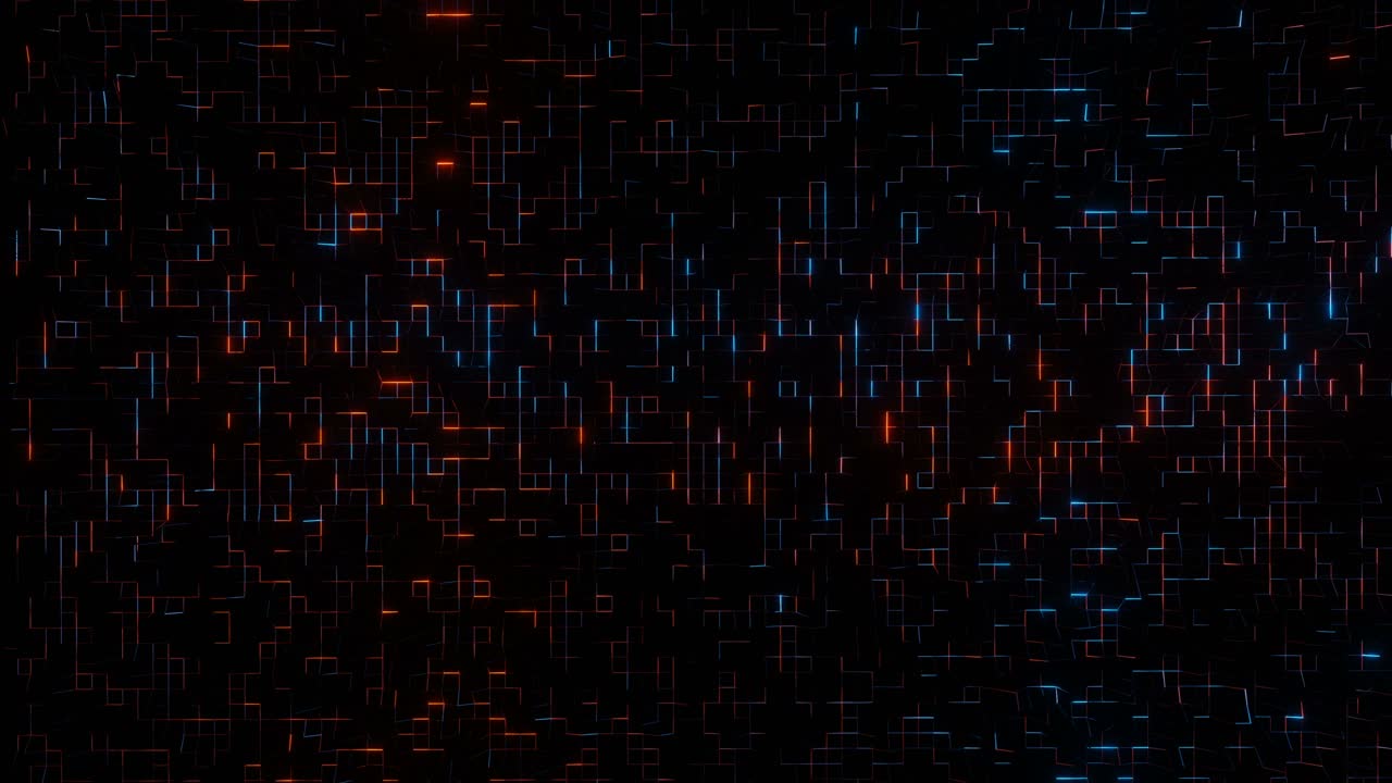 Abstract high speed shine colorful vibrant line on black. Big data, technology, future modern background