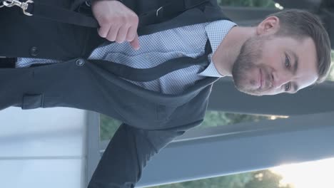 a businessman dressed in a formal suit is diligently writing notes in a showroom setting a distinguished professional man wearing a tailored suit is diligently taking notes in a modern showroom setting