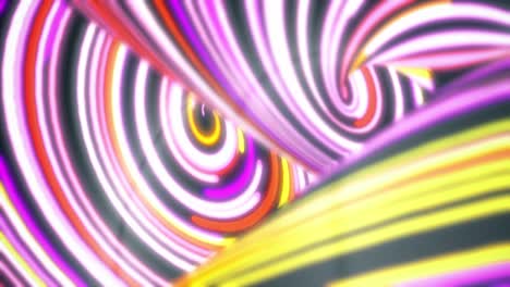 abstract neon swirls