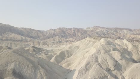 Aerial-Drone-Shot-of-Mountains-in-Desert-Death-Valley