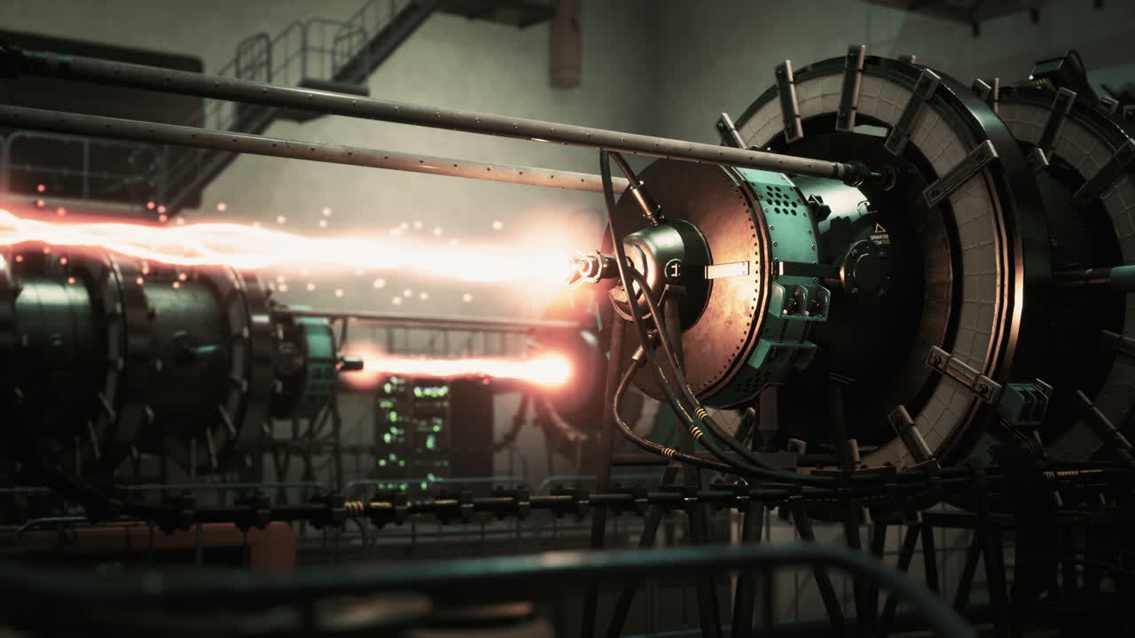 reactor termonuclear o nuclear conceptual de alta tecnología