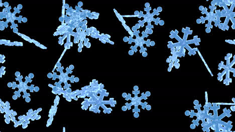 copo de nieve copos de nieve bucle bucle de navidad azulejos remolino con alfa