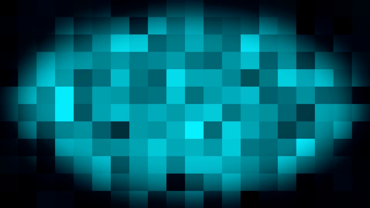 Animated Pixelated loop Art Background 3d animation