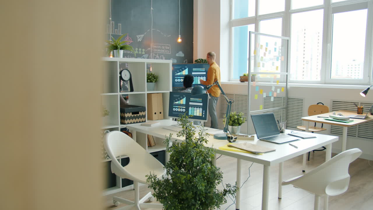 Modern Office Meeting and Collaboration