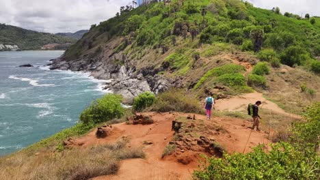hiking at khao laem ya muang, thailand