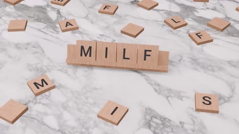 milf word on scrabble