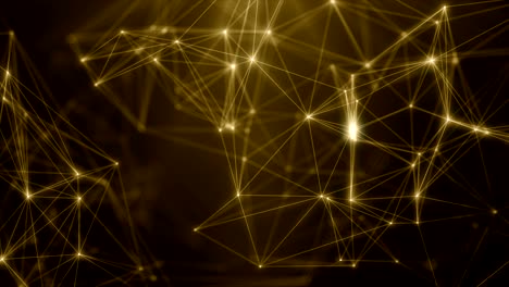 plexus abstract network titles technology science background loop
