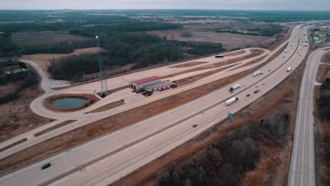 dryvans, flatbeds, reefers truck drivers bypassing a weigh station next to interstate