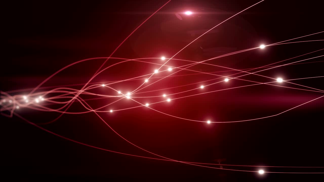 광섬유를 통해 신호를 전송하는 개념