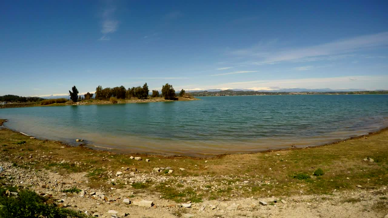 водохранилище на реке сейхан в адане на юге турции