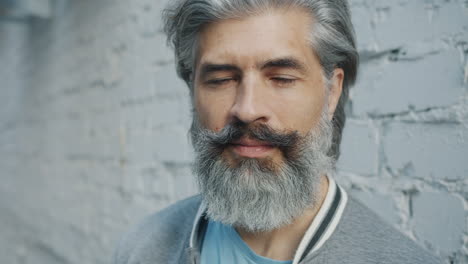 portrait of a mature man