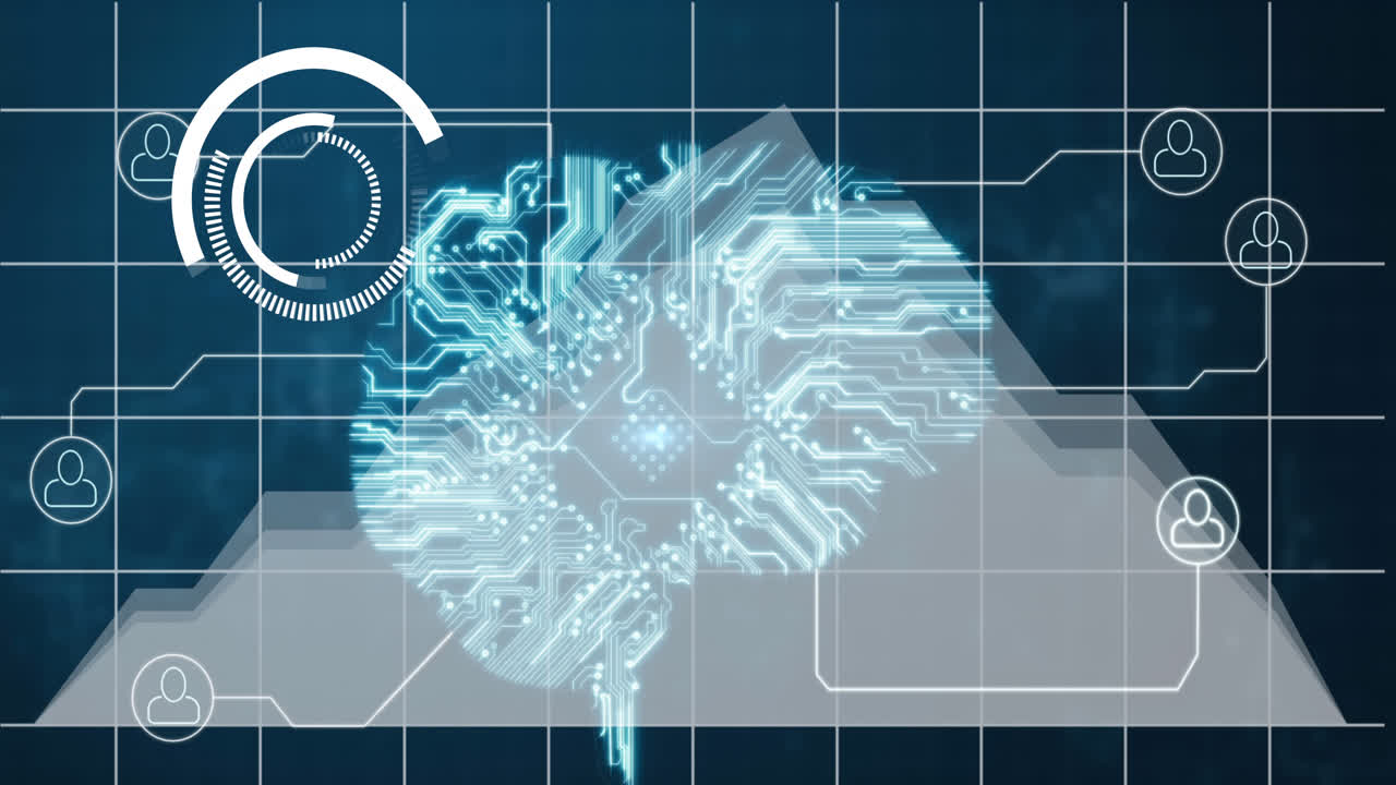 기술적 뇌에 대항하여 주식 가격을 움직이는 4k