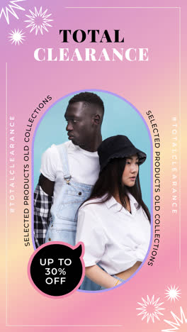 total clearance sale: up to 30% off selected old collections