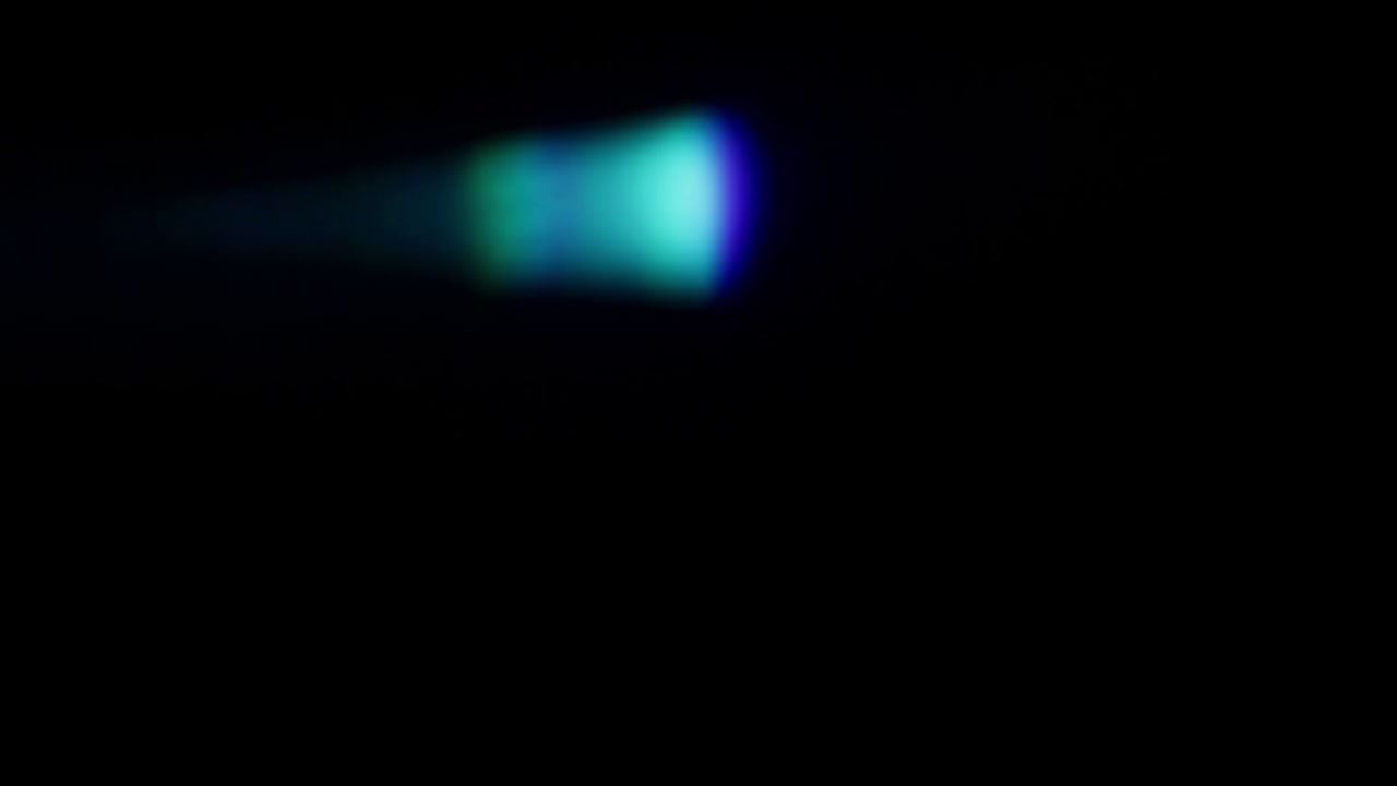 Abstract glass light leaks reflections on black background
