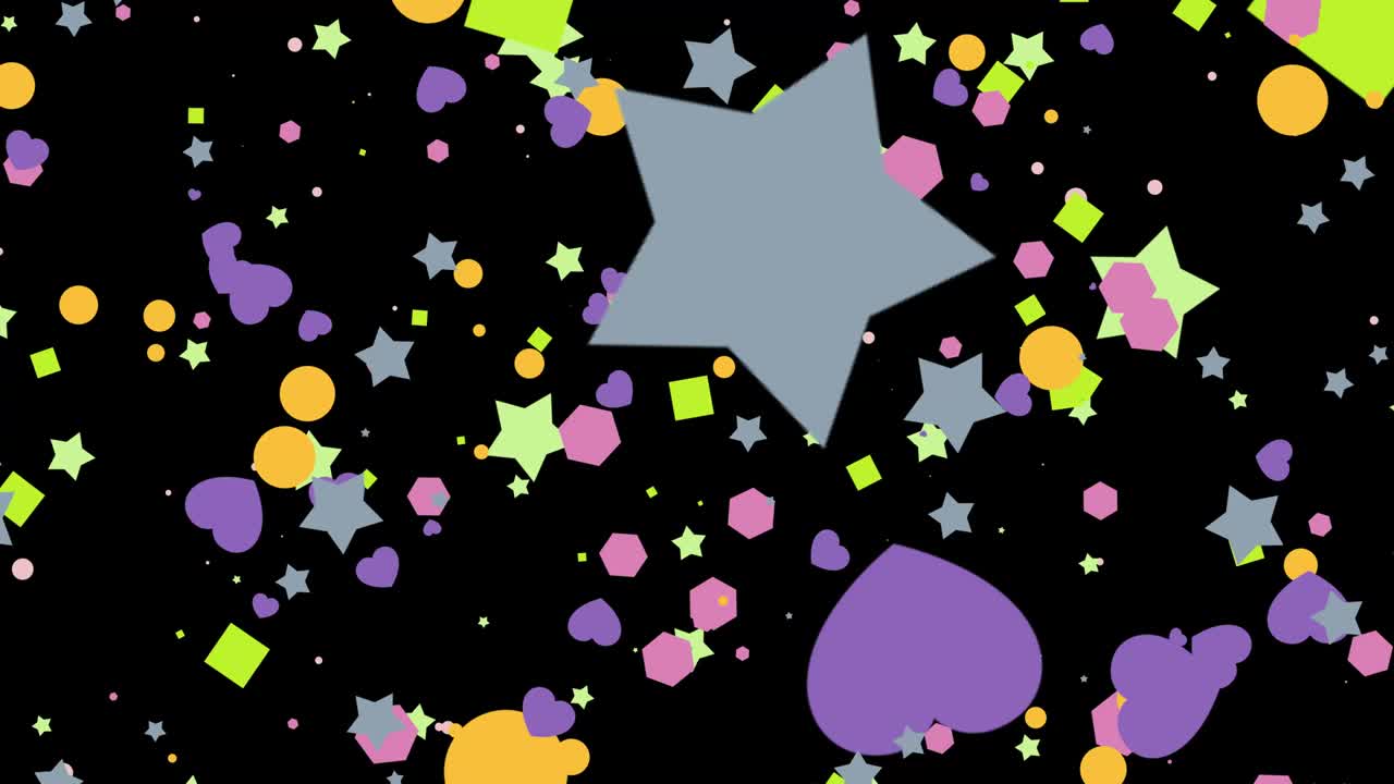 fondo del efecto abstracto de la partícula pop