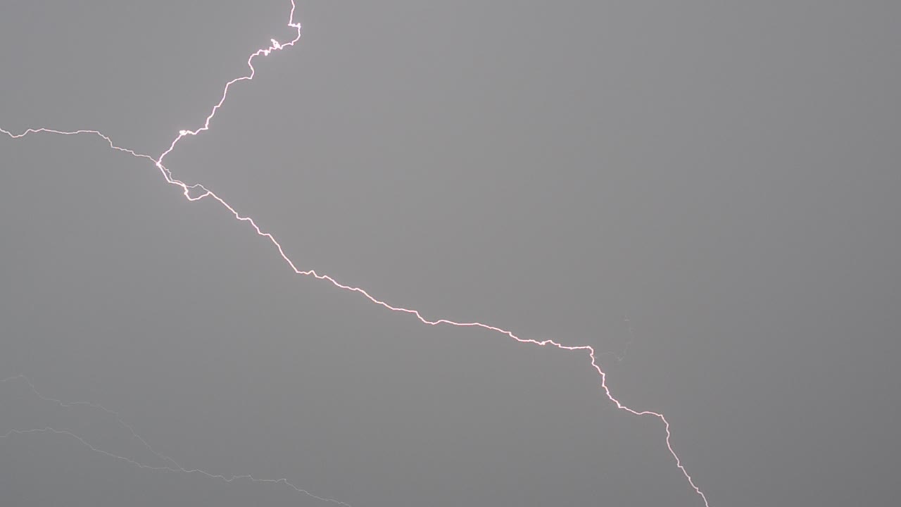 Bliksem in de lucht. Bliksemflitsen