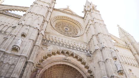 facade of a gothic cathedral