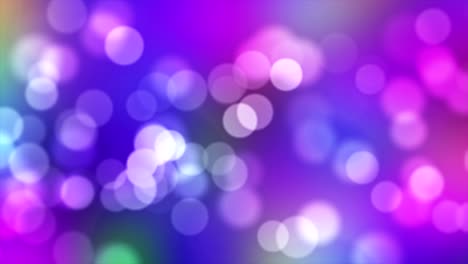 luces abstractas bucle de fondo bokeh
