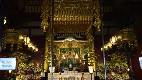 the view of the sensoji temple inside