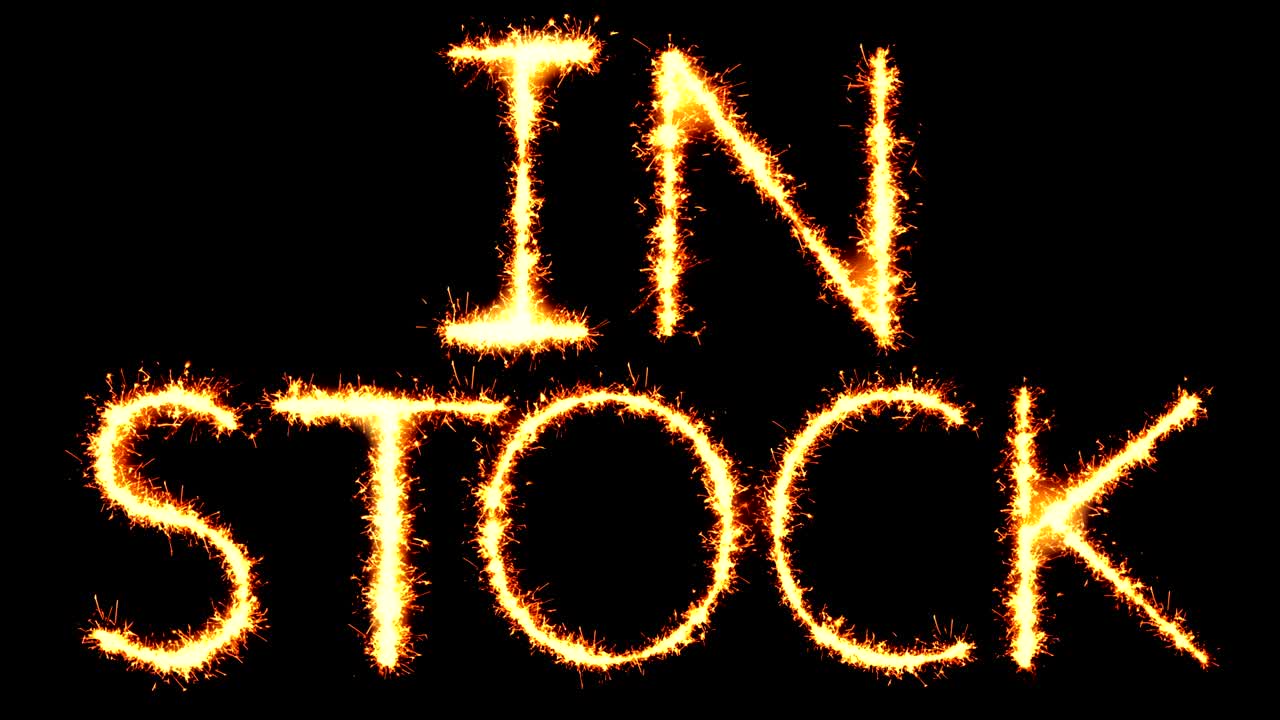 스 텍스트 스파클러 글리터 스파크 불꽃놀이 루프 애니메이션