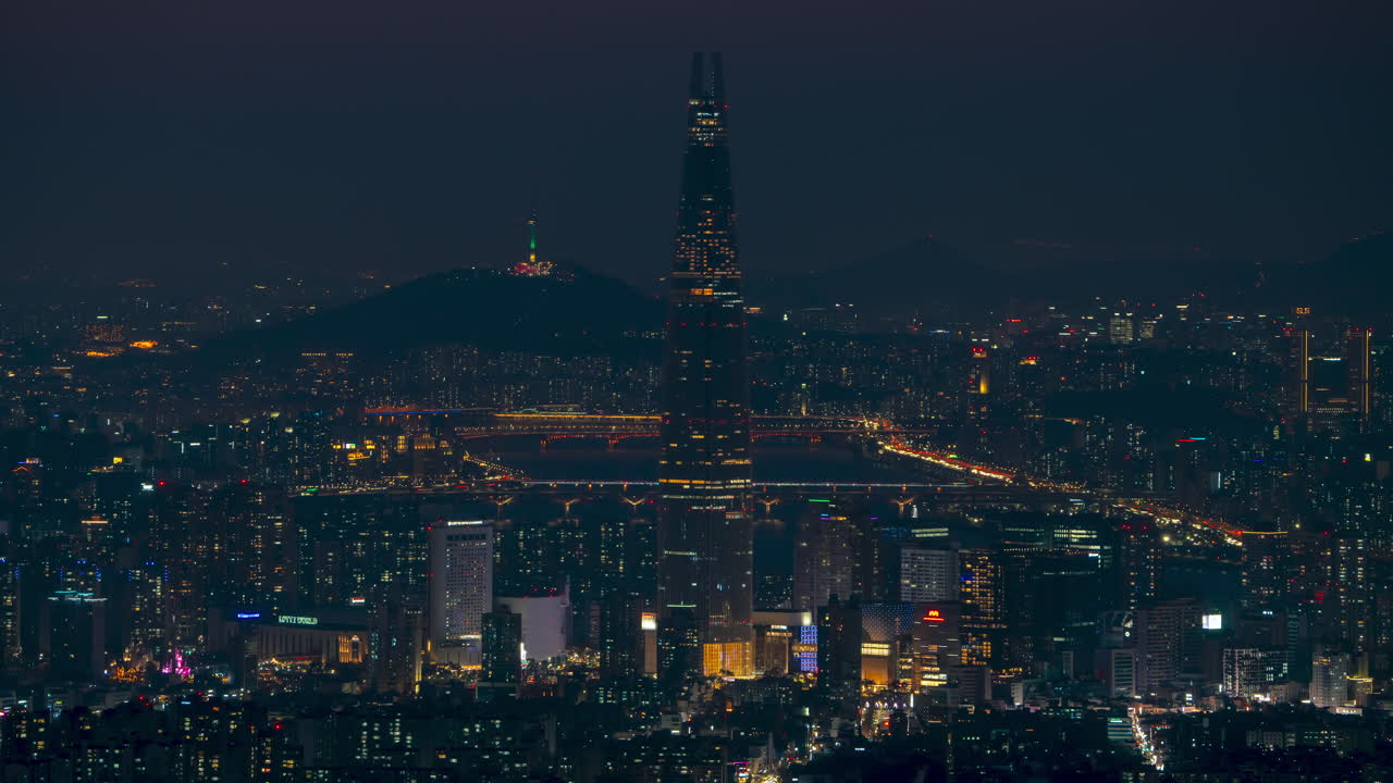 애니메이션 라이트 쇼 로테 월드 타워, 한국