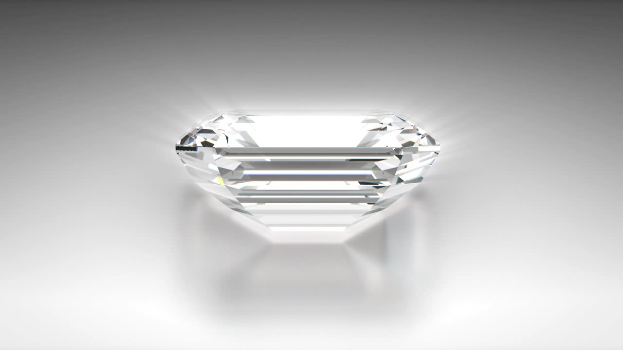 에메랄드 절단 다이아몬드