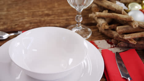 various cutlery on wooden table 4k