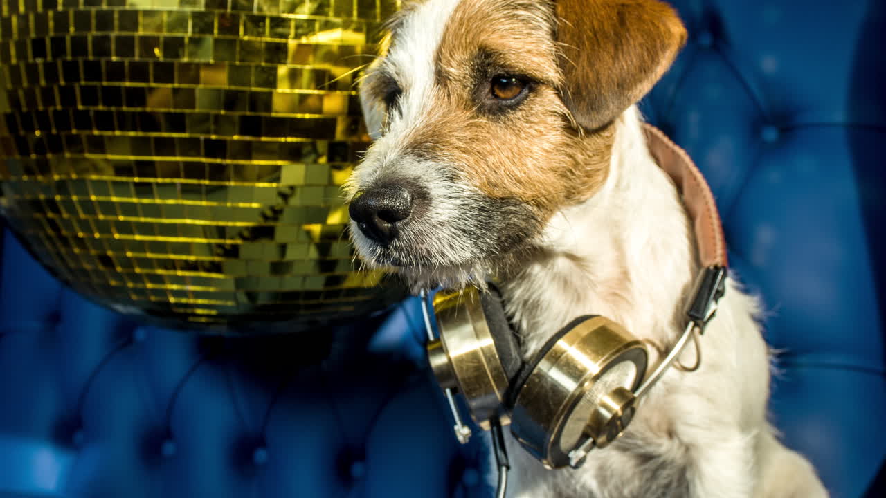 개 골드 디스코 4k 06