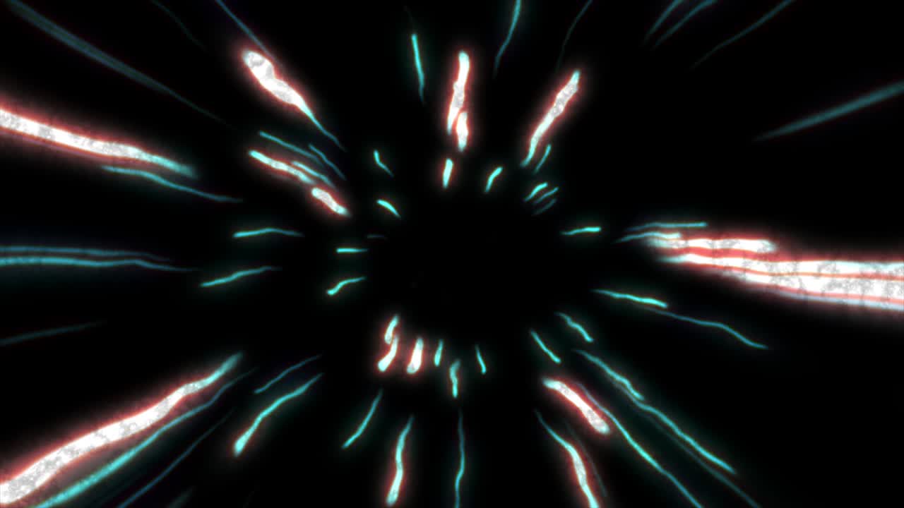 línea moviéndose de lento a rápido. esta animación de bucle fue creada en el concepto de transmisión de datos. hermoso 3d en 4k 24fps.