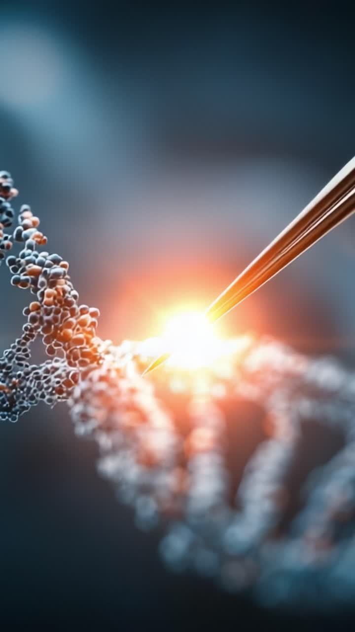 Zkoumání složitostí genetického inženýrství: Detailní pohled na manipulaci s DNA pomocí přesných nástrojů zachycující podstatu molekulární biologie a inovací