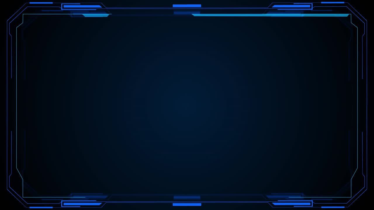 Hud frames futuristic user interface modern technology digital control panel design for gaming