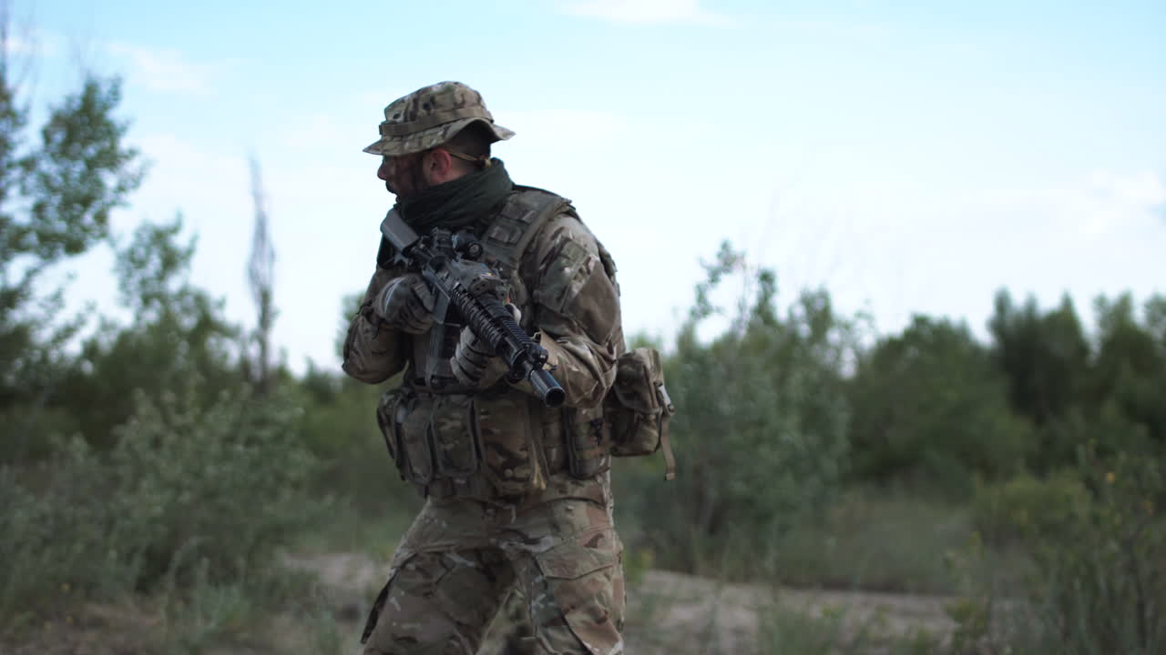 Soldiers in Camouflage